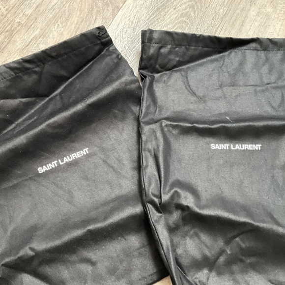 Saint Laurent neutral flat slides - Picture 6 of 9